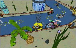 SpongeBob's Boating Bash Screenshot (Nintendo.com)