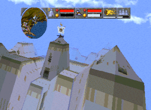 Magic Carpet Plus Screenshot (Bullfrog website, 1996): Castle Play Station version screenshot