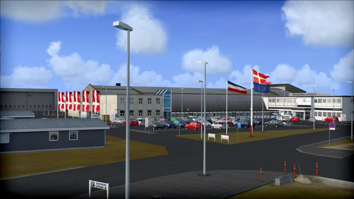 Microsoft Flight Simulator X: Steam Edition - Sønderborg Airport Screenshot (Steam)