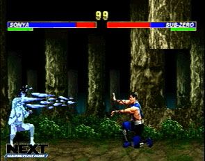 Mortal Kombat Trilogy Screenshot (Next Generation Online preview, 1996-06-12): PSX version
