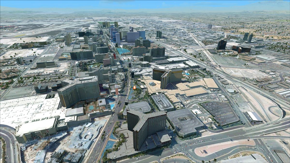 Microsoft Flight Simulator X: Steam Edition - US Cities X: Las Vegas Screenshot (Steam)