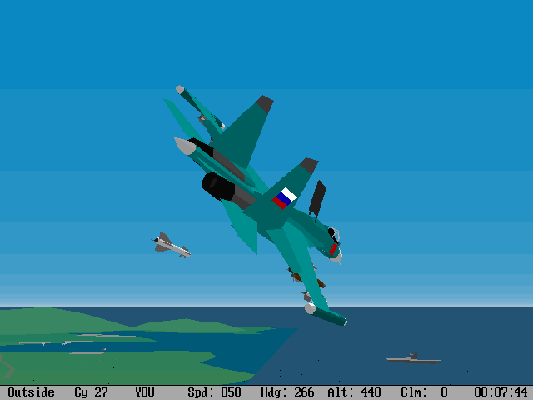 Su-27 Flanker Screenshot (SSI website, 1996)