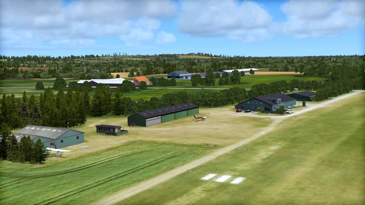 Microsoft Flight Simulator X: Steam Edition - Sæby Airfield Screenshot (Steam)