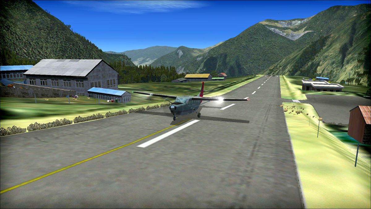 Microsoft Flight Simulator X: Steam Edition - Lukla Airport (VNLK) Screenshot (Steam)