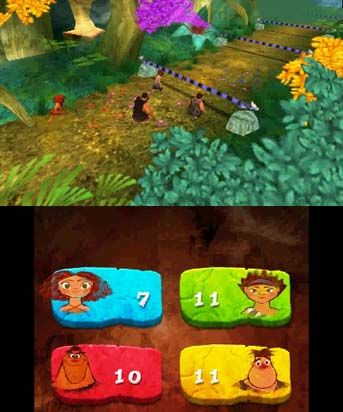 The Croods: Prehistoric Party! Screenshot (Nintendo.com)