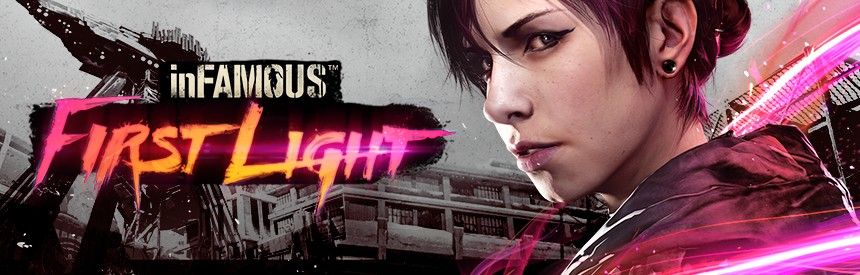 inFAMOUS: First Light Logo (PlayStation (JP) Product Page (2016))