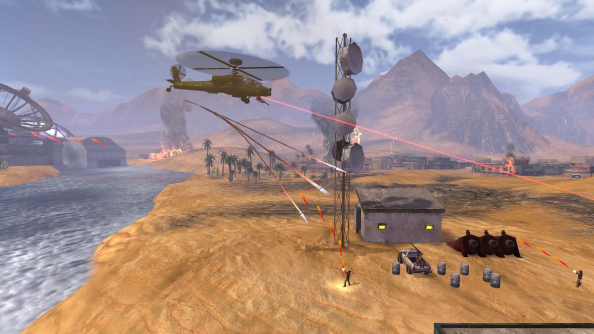Choplifter HD: Arrowhead Chopper Screenshot (Steam)