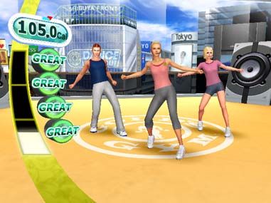 Gold's Gym Dance Workout Screenshot (Nintendo.com)