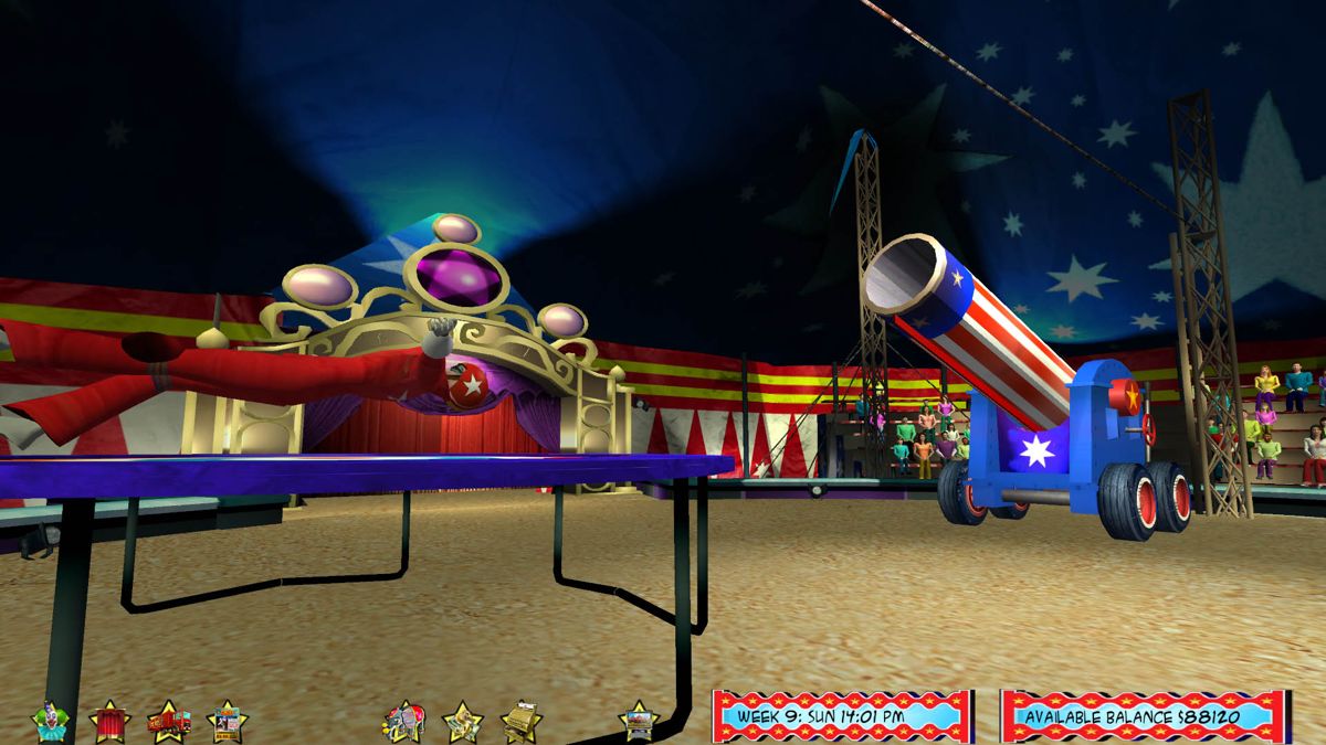 Circus World Screenshot (Excalibur Publishing's website (Sept 2012)): CircusWorld-77 Inside the big tent