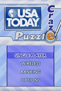 USA Today: Puzzle Craze Screenshot (Nintendo.com)