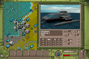 Battle Isle 2200 Screenshot (Preview screenshots pack, 1994-08-01): This screenshot is featured on the back of the game's box (US release).