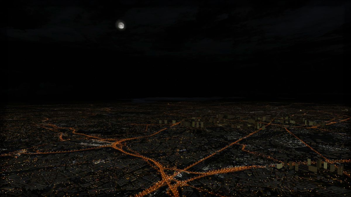 Microsoft Flight Simulator X: Steam Edition - Night Environment: France Screenshot (Steam)