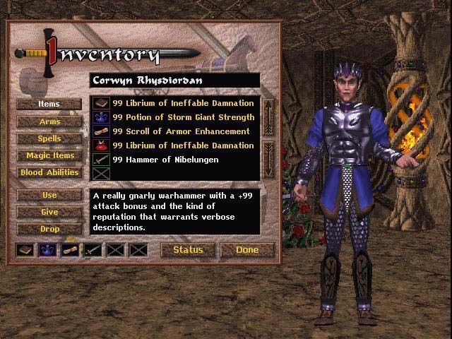 Birthright: The Gorgon's Alliance Screenshot (Sierra Entertainment website, 1996)