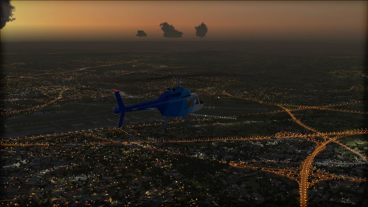 Microsoft Flight Simulator X: Steam Edition - Night Environment: France Screenshot (Steam)