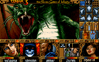 Ishar 3: The Seven Gates of Infinity Screenshot (ReadySoft website, 1997): This screenshot is also featured on the back of the game's box
