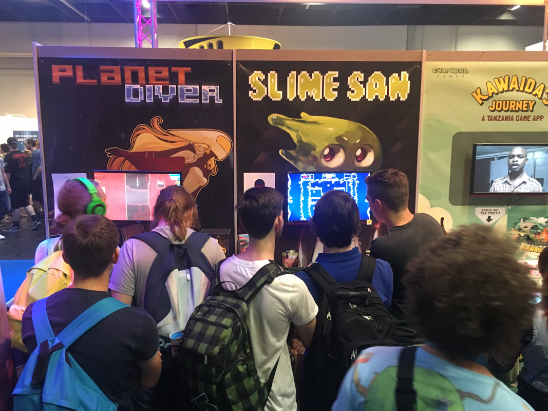 Slime-san Other (Official Press Kit, 2016): Gamescom 2016