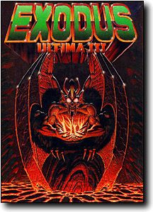 Exodus: Ultima III Other (LairWare website, 2001): Cover art