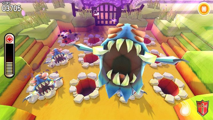 Mutant Alien Moles of the Dead Screenshot (Nintendo.com)