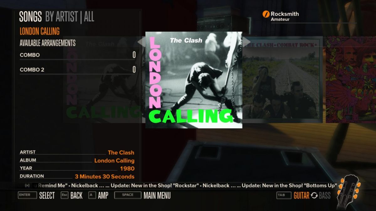 Rocksmith: The Clash - London Calling Screenshot (Steam)