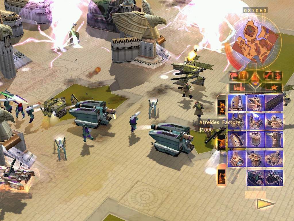 Emperor: Battle for Dune Screenshot (Electronic Arts UK Press Extranet, 2001-01-30)