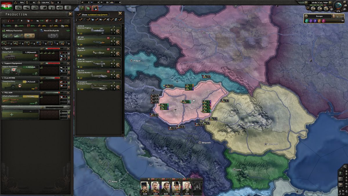 Hearts of Iron IV: Death or Dishonor Screenshot (Steam)