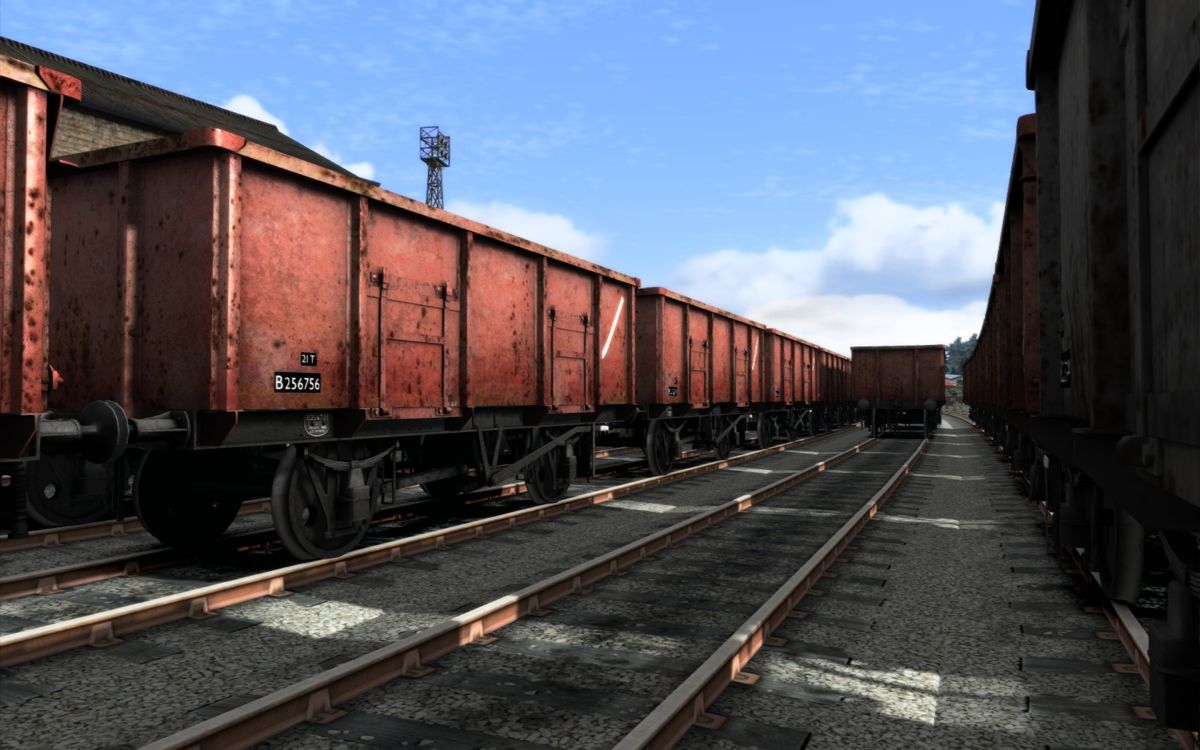 TS Marketplace: UK Coal Wagon Pack Screenshot (Steam)