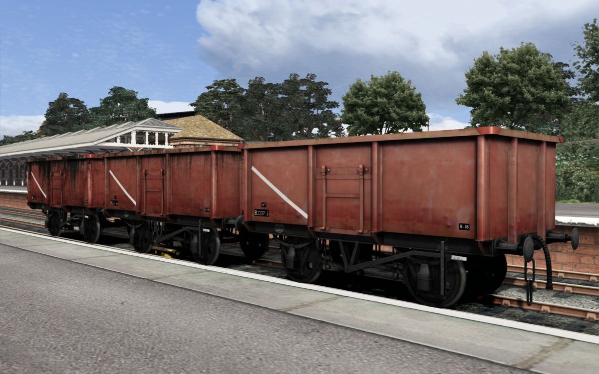 TS Marketplace: UK Coal Wagon Pack Screenshot (Steam)