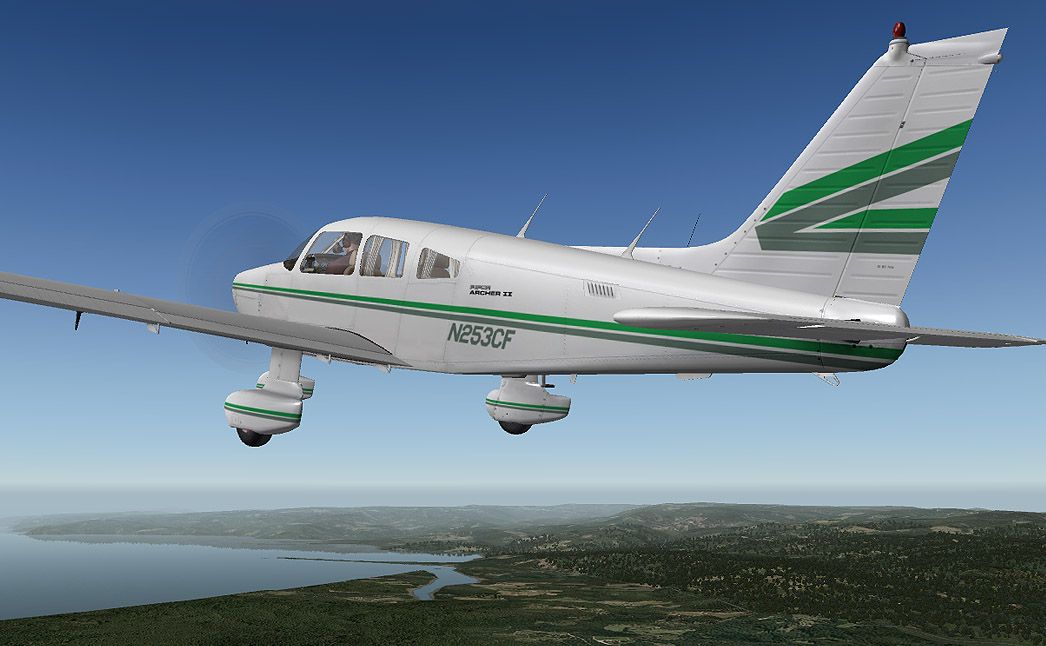 X-Plane 10: PA28 181 Archer II Screenshot (Steam)