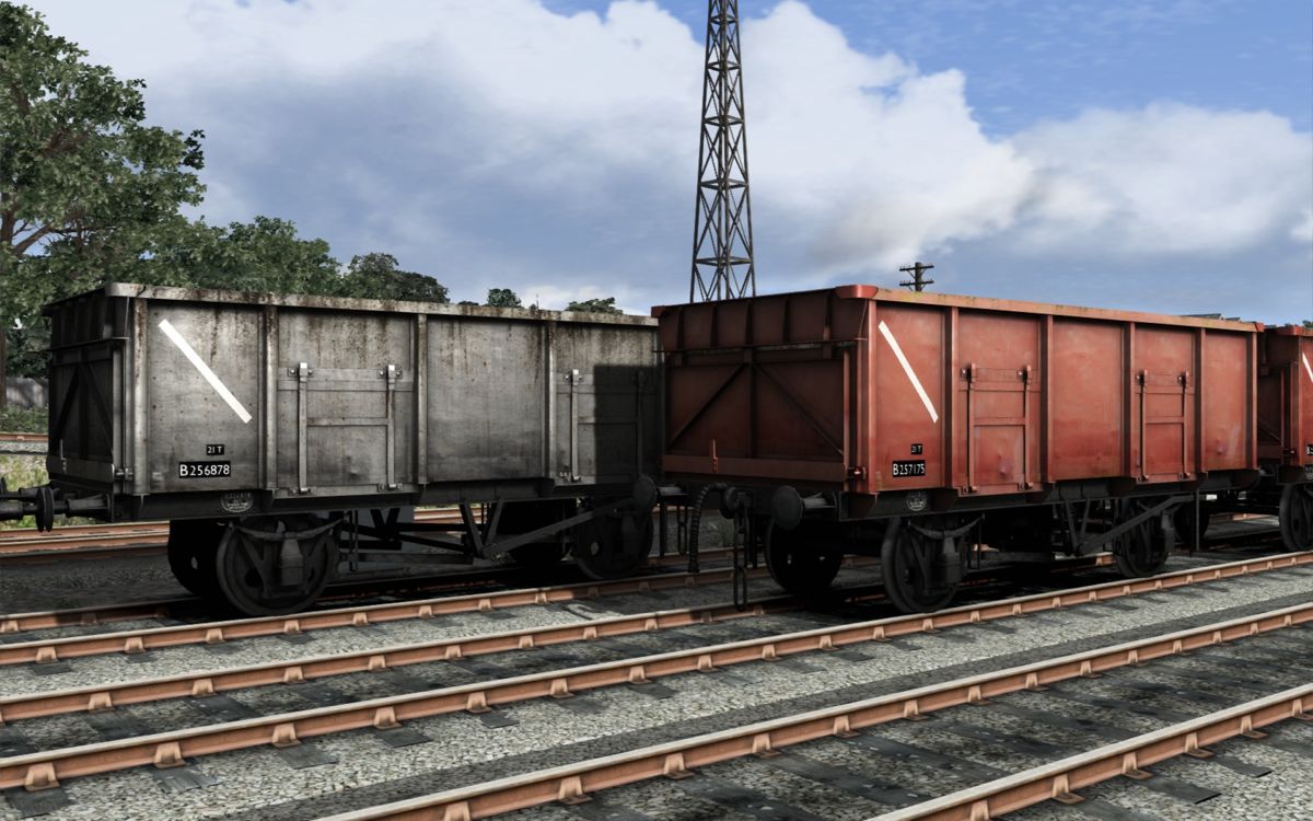 TS Marketplace: UK Coal Wagon Pack Screenshot (Steam)