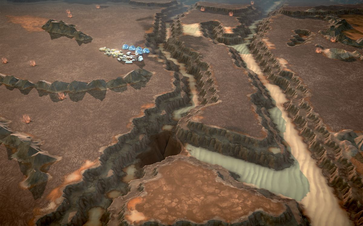 Offworld Trading Company: Real Mars Map Pack Screenshot (Steam)