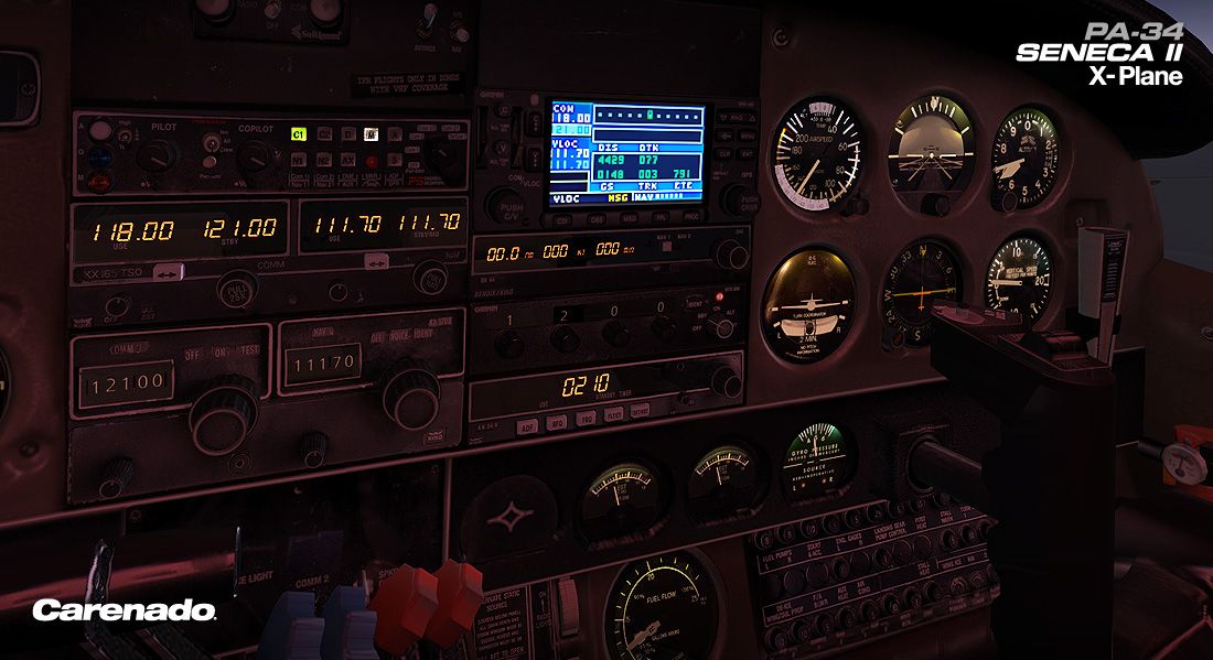 X-Plane 10: PA34 200T Seneca II Screenshot (Steam)