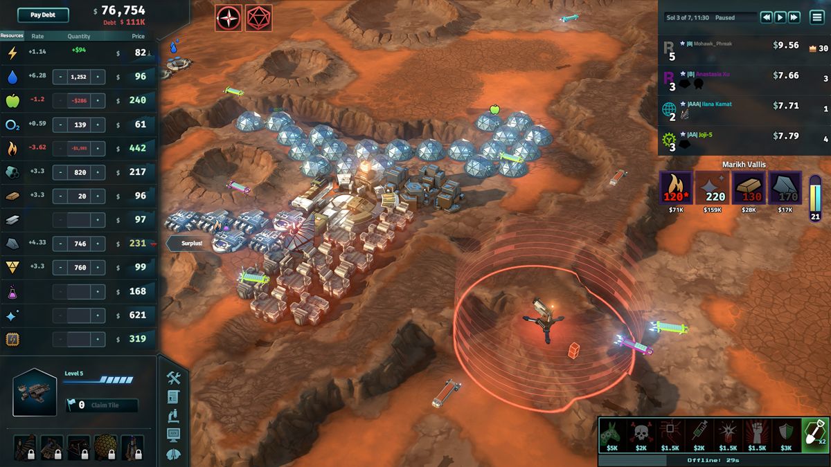 Offworld Trading Company: The Patron and the Patriot Screenshot (Steam)
