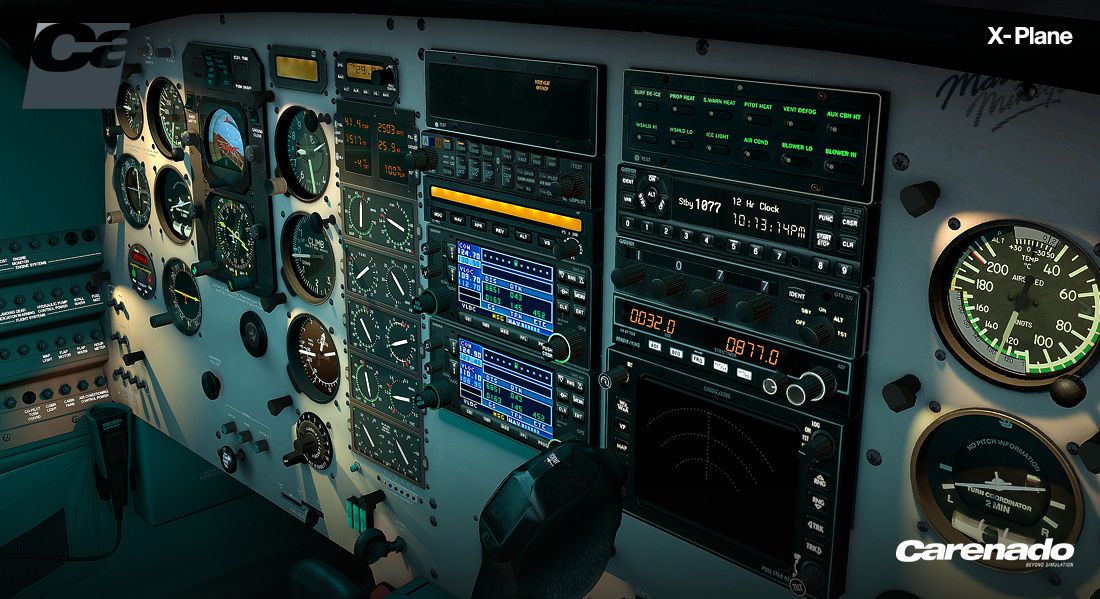 X-Plane 10: PA46 Malibu Mirage 350P Screenshot (Steam)