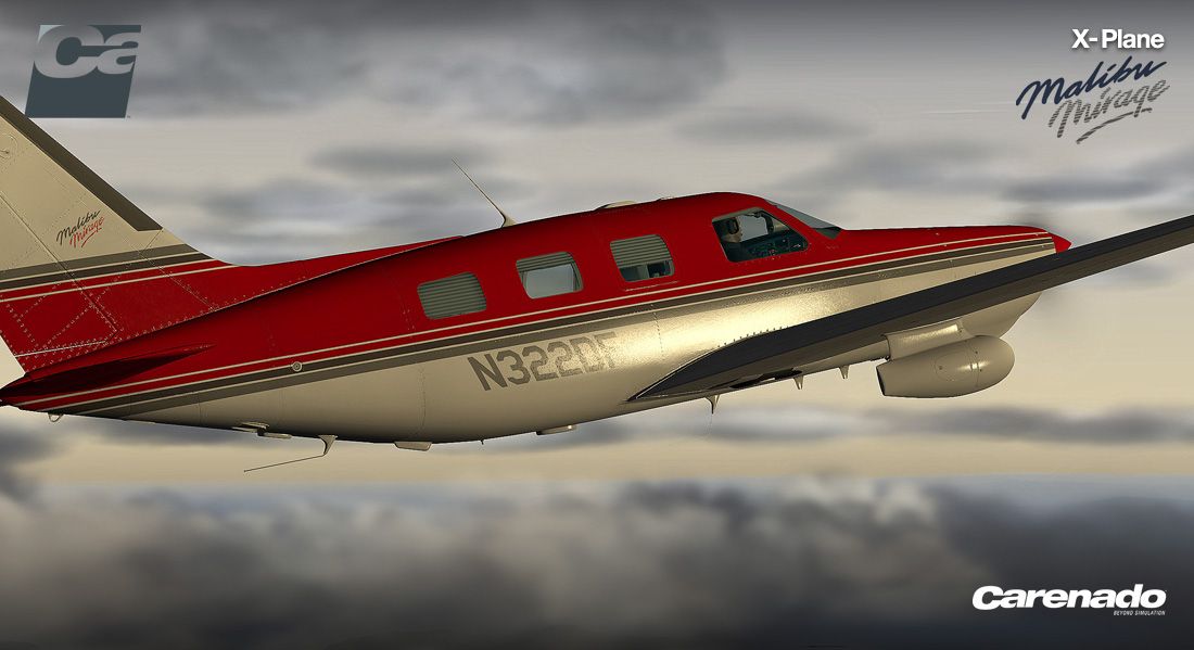 X-Plane 10: PA46 Malibu Mirage 350P Screenshot (Steam)