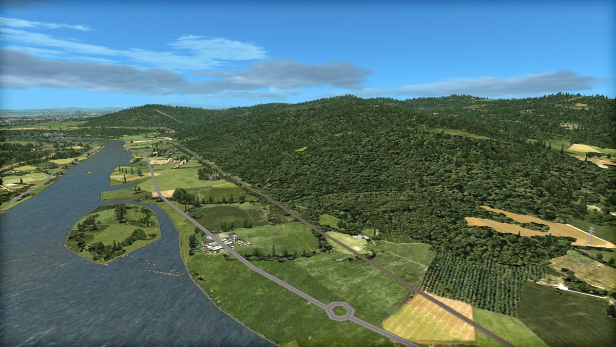 Microsoft Flight Simulator X: Steam Edition - Toposim Western Europe Screenshot (Steam)