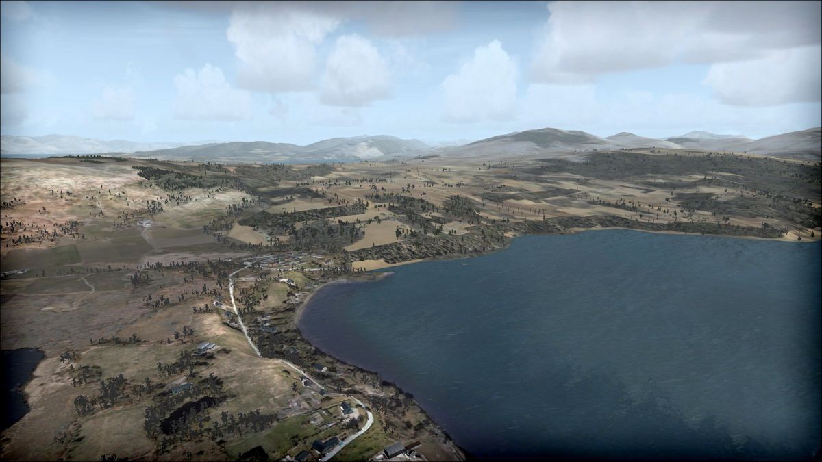 Microsoft Flight Simulator X: Steam Edition - Oban Airport EGEO Screenshot (Steam)
