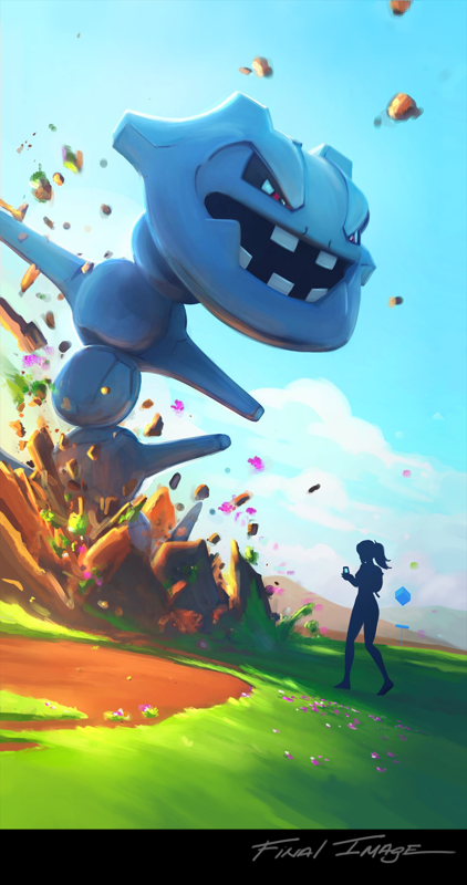 Pokémon GO Concept Art (Official Website): steelix_final
