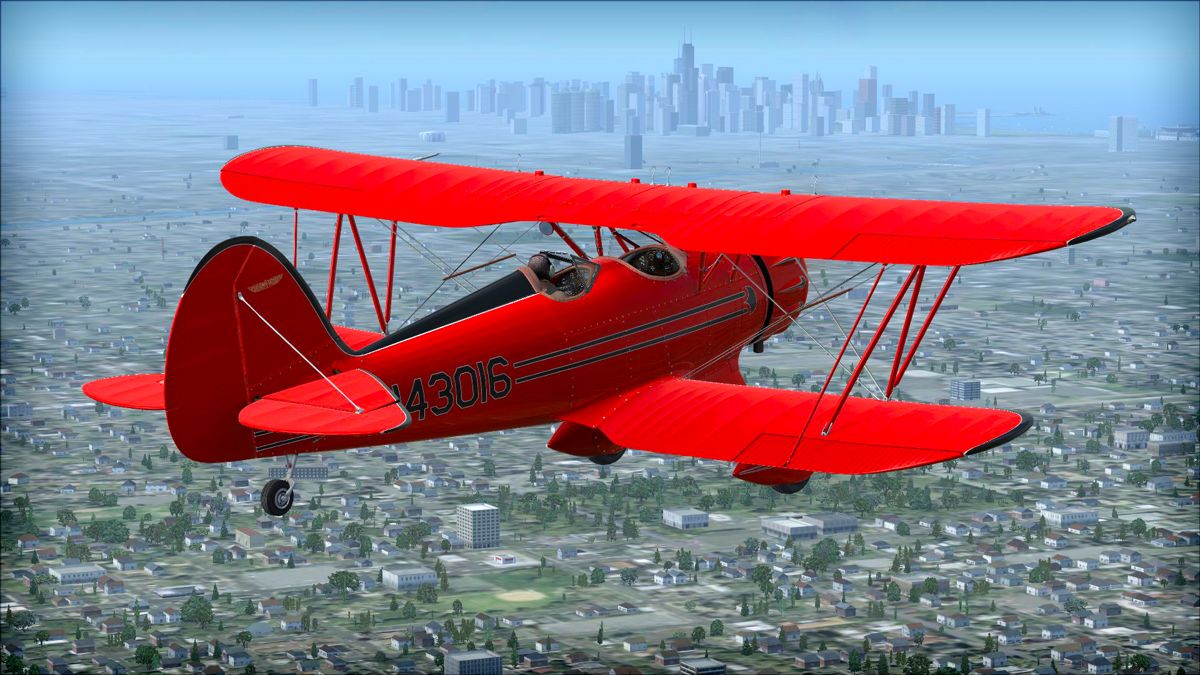 Microsoft Flight Simulator X: Steam Edition - WACO YMF5 Screenshot (Steam)