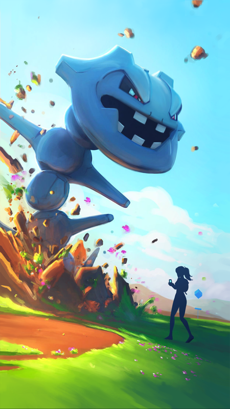 Pokémon GO Wallpaper (Official Website): spring_loading