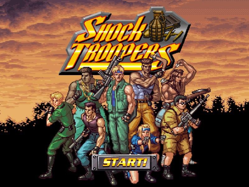 Shock Troopers Screenshot (GOG store page)