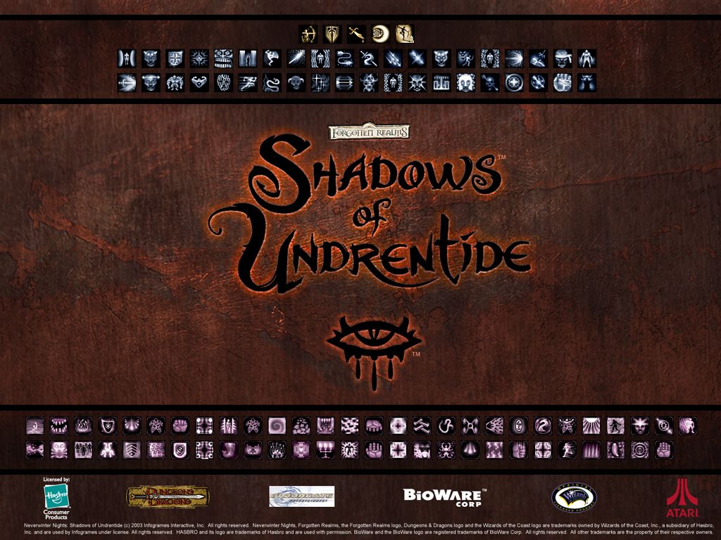 Neverwinter Nights: Shadows of Undrentide Wallpaper (Official website, 2003): Souicon