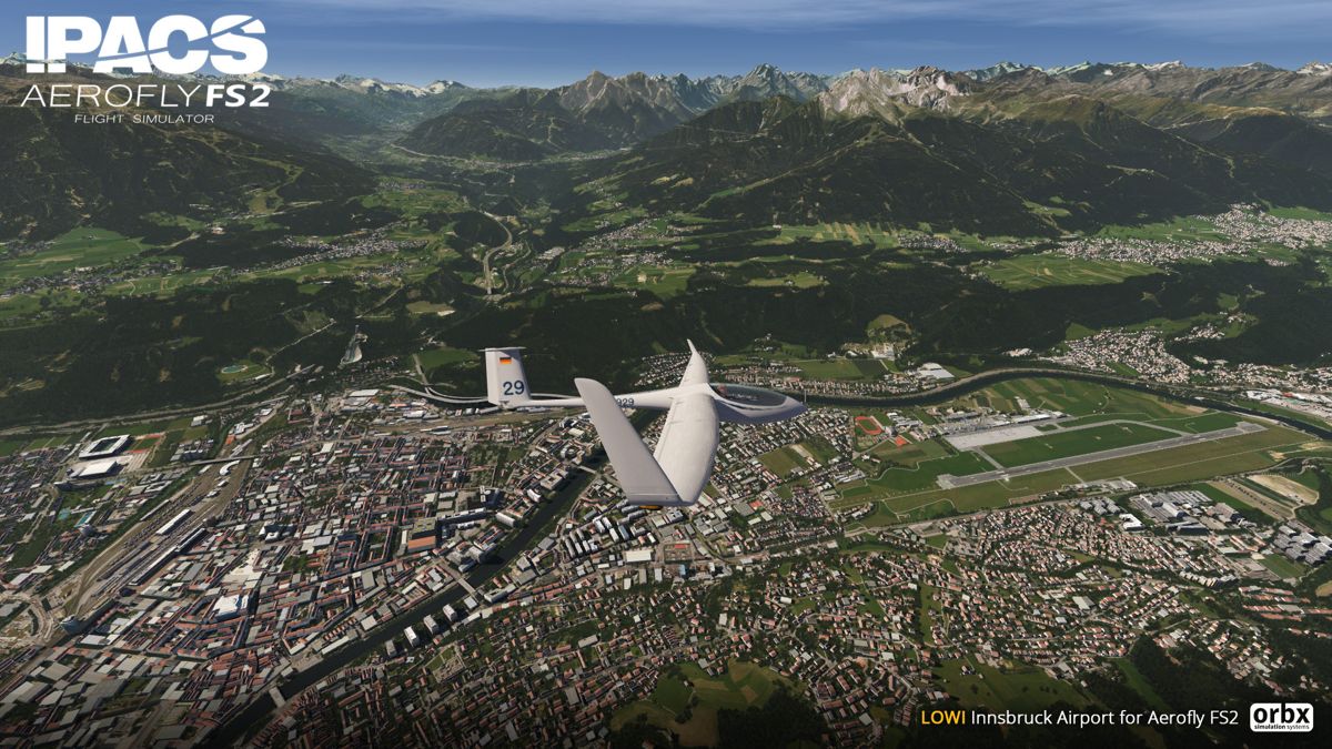 Aerofly FS 2 Flight Simulator: LOWI Innsbruck Screenshot (Steam)