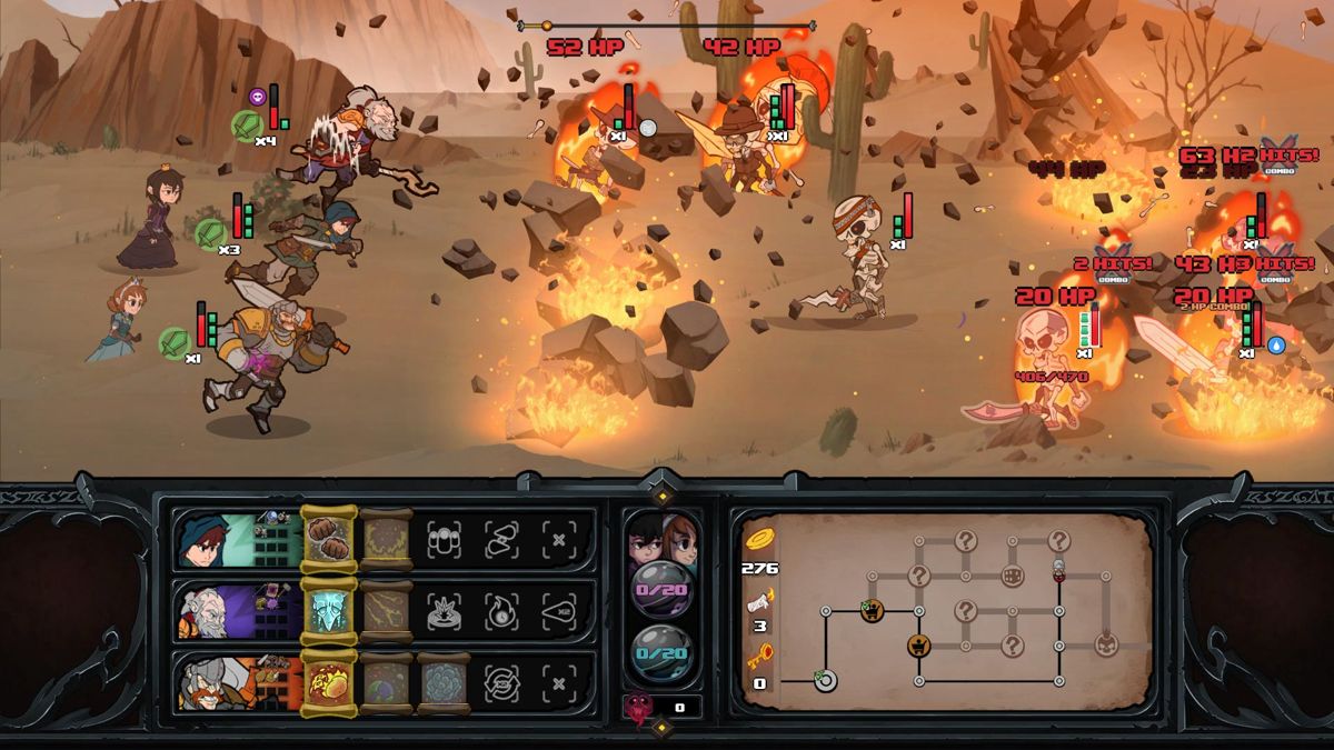 Has-Been Heroes Screenshot (PlayStation Store)