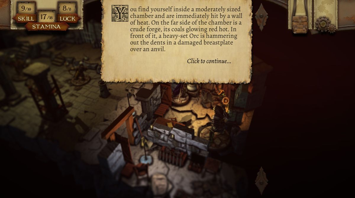The Warlock of Firetop Mountain Screenshot (Steam)