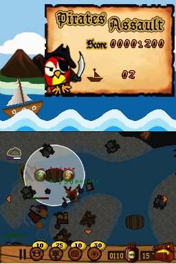 Pirates Assault Screenshot (Nintendo.com)