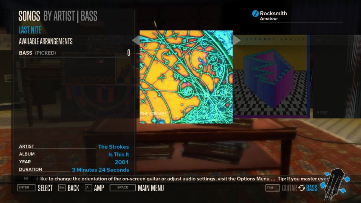 Rocksmith: The Strokes 3-Song Pack Screenshot (Steam)