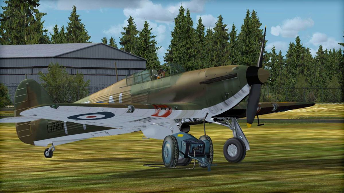 Microsoft Flight Simulator X: Steam Edition - Battle of Britain Hurricane Screenshot (Steam)