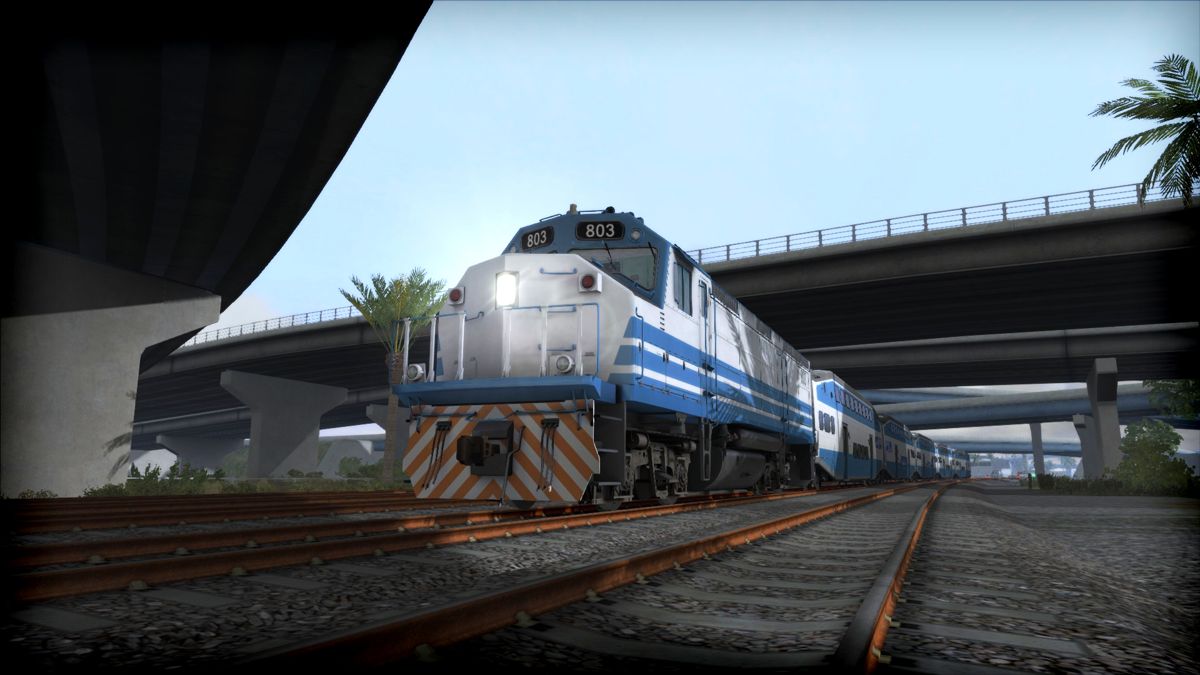 TS: Miami Commuter Rail F40PHL-2 Screenshot (Steam)