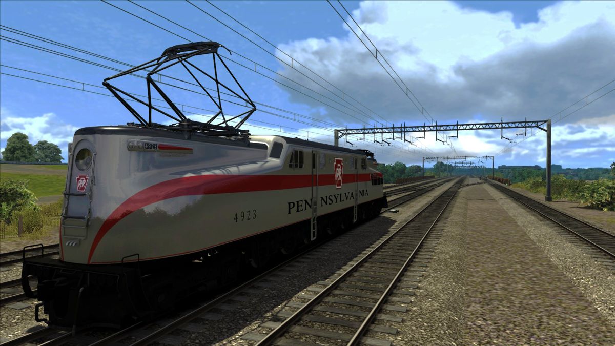 TS Marketplace: GG1 PRR Silver Add-on Livery Screenshot (Steam)