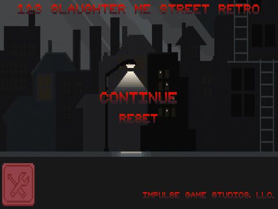123 Slaughter Me Street: Retro Screenshot (iTunes Store)